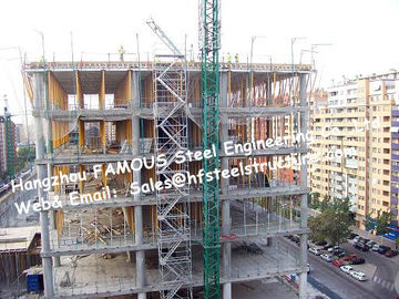 China Construções do metal Q345 e estrutura pre projetadas, construções do aço da casa pré-fabricada fornecedor