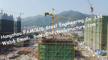 China Esqueleto estrutural tratamento de superfície galvanizado quente pre projetado quadro das construções de aço fornecedor