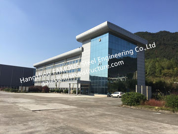 China Planta industrial de construção Pre-projetada moderna do prédio de escritórios da construção de aço montada fornecedor