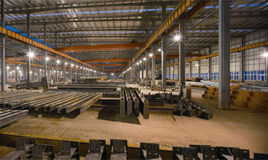 China O quadro da estrutura do metal fez a planta para o armazém industrial da oficina fornecedor
