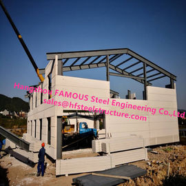 China Construções de aço do metal da casa pré-fabricada da casa de campo da luz da casa da casa pré-fabricada com quadro soldado fornecedor