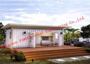 China Casa do recipiente da casa pré-fabricada do peso leve 40ft para acomodação viva com superfície pintada fornecedor