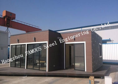 China Casa modular do recipiente da casa pré-fabricada do estilo europeu para a acomodação, conjunto rápido fornecedor