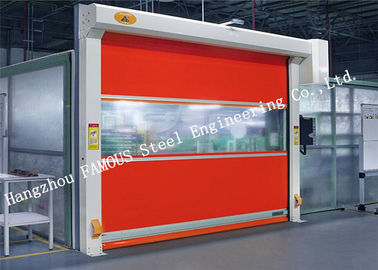 China Portas elétricas automáticas do obturador do rolo da liga de alumínio da tela do PVC da alta velocidade fornecedor