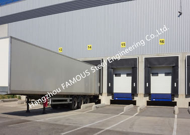 China Selo secional da doca de carga da tela do PVC que levanta portas industriais da garagem com operações remotas fornecedor