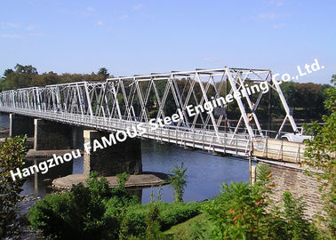 China Ponte de Bailey de aço de superfície galvanizada provisória do elevado desempenho com capacidade de carga pesada fornecedor