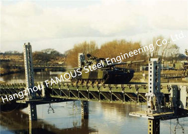China Ponte de Bailey militar provisória projetada moderna da construção de aço do estilo militar para o uso do exército fornecedor