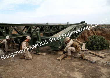 China Aplicação provisória das forças armadas da ponte de Bailey da construção de aço da instalação fácil fornecedor