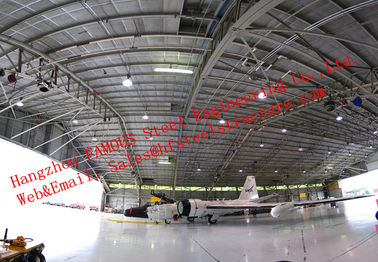 China Waterproof o hangar pré-fabricado isolado dos aviões da construção de aço para o uso privado fornecedor