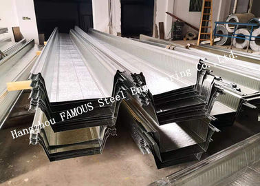 China Folha de aço galvanizada personalizada Comflor do Decking 210 225 100 plataformas de assoalho compostas equivalentes do metal fornecedor