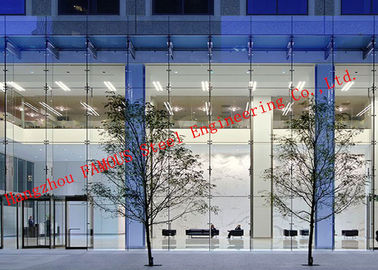 China Porta de vidro da fachada das portas industriais residenciais da garagem para a sala de exposições da exposição fornecedor
