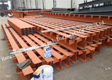 China A força pré-fabricada de Q355b galvanizou a pintura de aço da superfície do membro das fabricações do aço estrutural fornecedor