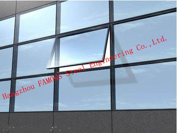 China Austrália COMO as paredes de cortina de vidro da fachada do quadro de alumínio padrão para o prédio de escritórios comercial fornecedor