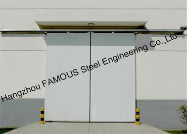 China Pó deslizante industrial de vidro personalizado das portas da garagem da liga de alumínio revestido fornecedor