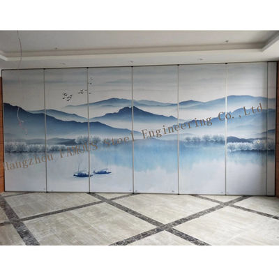 China Separação acústica alta dos divisores de sala do desempenho do estilo de China que desliza a parede fornecedor