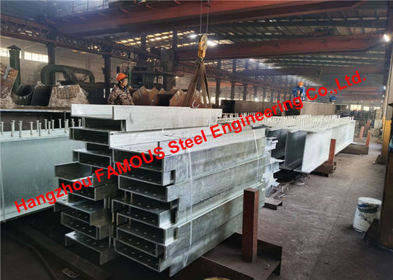 China O padrão americano dos E.U. pré-fabricou fabricações de aço estruturais galvanizadas do feixe de H fornecedor