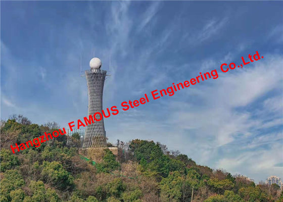 China A elevada precisão personalizada pré-fabricou a fabricação da torre do tempo do radar da construção de aço fornecedor