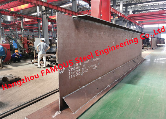 China A placa de aço resistente do tempo de Q355nhd montou a viga principal da ponte de fardo da construção de aço fornecedor