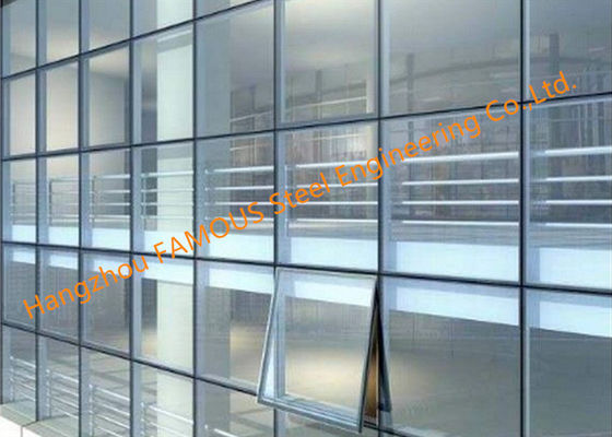 China Fachada de vidro padrão da parede de cortina do padrão 3mm de América Europa para a construção alta da elevação fornecedor