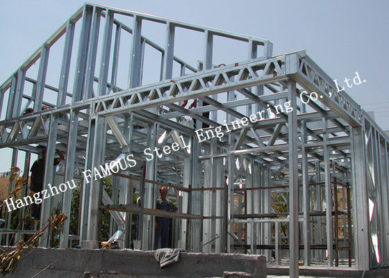 China A casa de hóspedes de moldação de aço estrutural padrão britânica da casa de campo dos EUA Q345b Pre-projetou a construção fornecedor