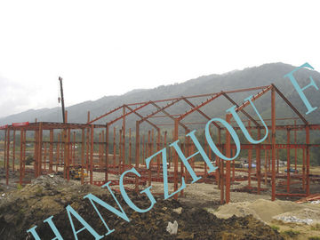 China O período claro pré-fabricou a coluna pintada galvanizada construções do aço estrutural fornecedor