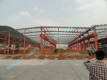 China Construções de aço industriais pre projetadas do quadro 60' X 90' parafusos de grande resistência fornecedor