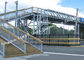 Ponte de aço pedestre pré-fabricada Sightseeing de Skywalk da estrutura das pontes de Bailey da cidade fornecedor