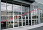 Porta de vidro da fachada das portas industriais residenciais da garagem para a sala de exposições da exposição fornecedor