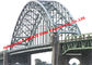 Construção de aço amarrada da plataforma de ponte do arco com a viga do arco do Bowstring fornecedor