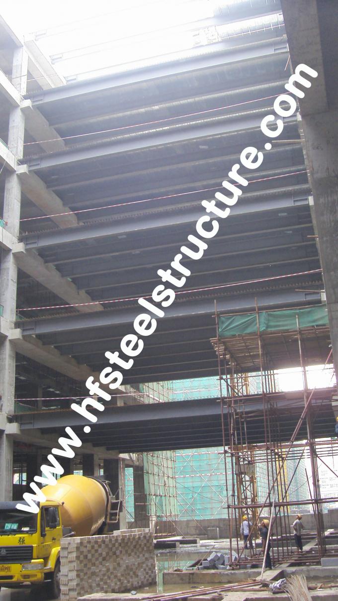 Construções de aço comerciais galvanizadas Designe modulares pré-fabricadas com aço laminado 2