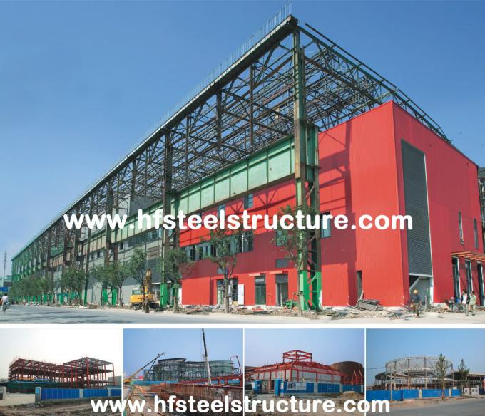 Construções de aço comerciais galvanizadas Designe modulares pré-fabricadas com aço laminado 6