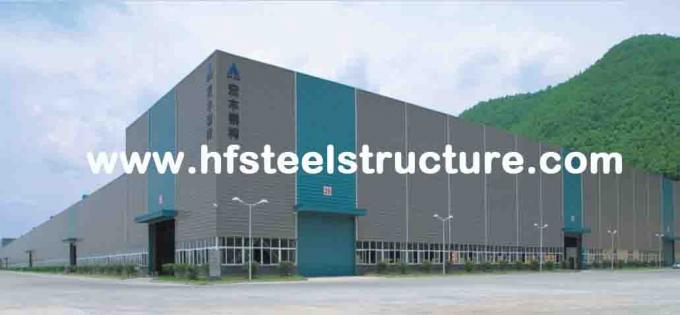 Construção de aço do Multi-andar de aço pré-fabricado industrial do armazenamento, GP de 40FT, GP de 20FT, 40HQ 19