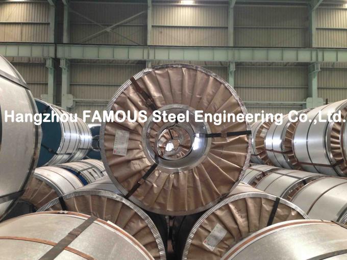 Bobina de aço galvanizada material de construção do metal espessura de 0.2mm - de 2.0mm personalizada 5