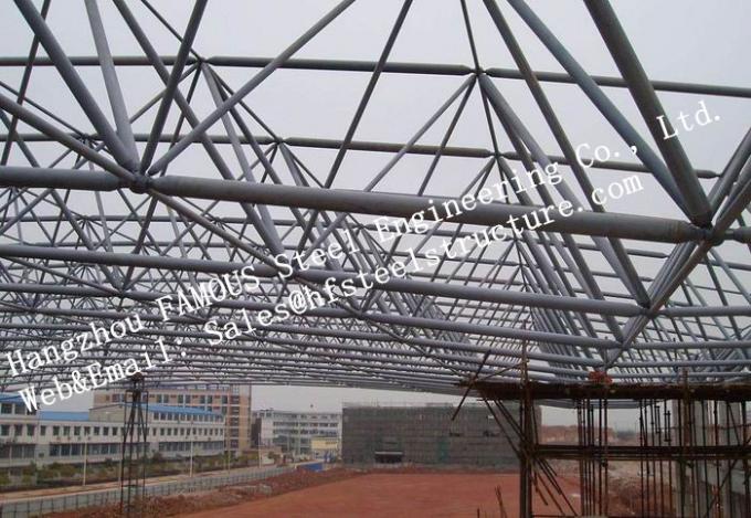 Construção metálica de aço da fabricação de aço estrutural industrial da construção do Multi-andar do metal 0