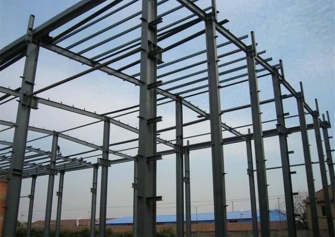 construções de aço industriais Pre-projetadas das fundações multifuncionais da construção na construção concreta e geral 1