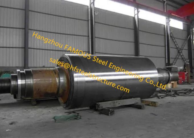 O rolo de trabalho forjado de grande resistência do metal da carcaça do rolo da fundição de aço aplica-se para a fábrica de aço 1