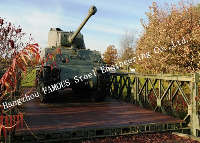 Painel de aço do Decking da ponte de Bailey da emergência militar padrão da UE de Europa 0