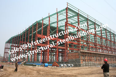 China Quadros industriais pre pintados das colunas das construções de armação de aço S235JR da oficina fornecedor