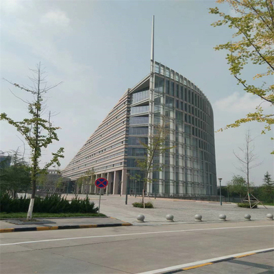 China Padrão do assoalho ASTM da elevação alta o multi pré-fabricou o escritório da biblioteca da construção da construção de aço fornecedor
