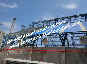 China Telhar de aço industrial fabricado das escadas das estruturas de construções fornecedor