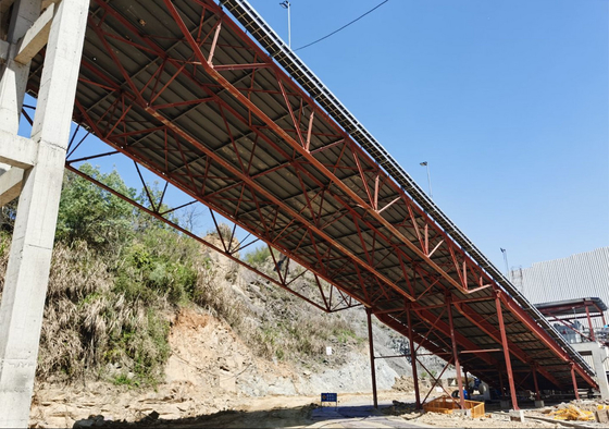 China A estrutura de aço provisória da ponte do conjunto personaliza a pintura fornecedor