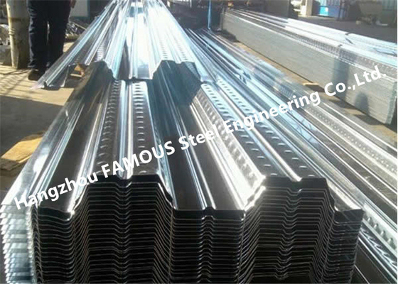 China Galvanizado 1,2 mm espessura de aço deck sistema de piso composto deck construção fornecedor