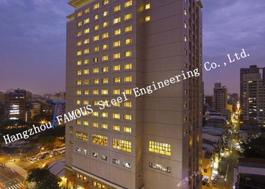 China Hotéis modernos residenciais das construções de aço pré-fabricadas da construção de engenharia civil fornecedor