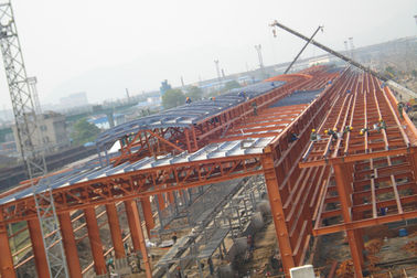 China Construções de aço pre industriais industriais da vertente por PKPM, 3D3S, X-aço fornecedor