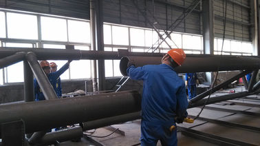 China fabricações do aço estrutural dos componentes da Pre-engenharia para a construção de aço industrial fornecedor
