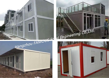 China A casa pré-fabricada moderna viva de dobramento dirige a casa integrada modular de +1 andares de G para o escritório do acampamento Labour ou do local fornecedor