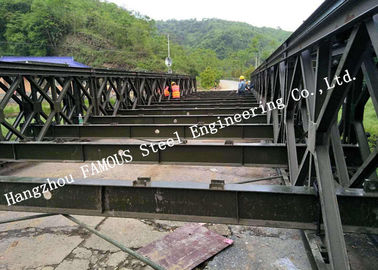 China Ponte de Bailey estrutural de aço pré-fabricada do construtor de aço do aço reforçado Q345 fornecedor