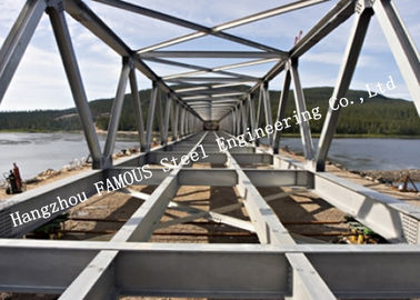 China Ponte de aço galvanizada modular de aço pré-fabricada de Q355 Bailey para a construção do tráfego fornecedor