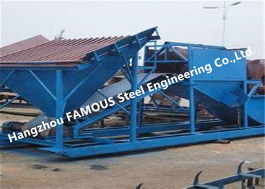 China Armaçãos de aço estruturais para o transporte da alimentação do empilhador e o funil do Reclaimer da ponte fornecedor