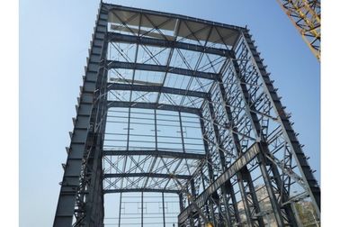 China Construções de aço industriais estruturais de aço pesadas de Q345QD com construção de aço soldada do feixe de H fornecedor
